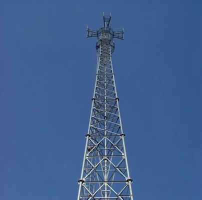 τηλεσκοπικός ιστός κεραιών 138kv HDG για την υπηρεσία χρησιμότητας