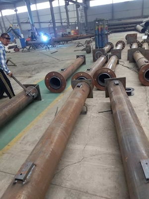 Μονοπωλιακός πύργος κεραιών χάλυβα Q235B Q345B Q420 για τη ραδιοφωνική αναμετάδοση