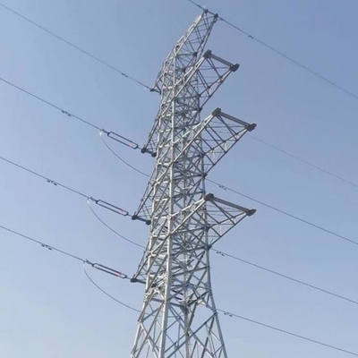 Ηλεκτρικός πύργων Q235B χάλυβα γωνίας γραμμών μετάδοσης δύναμης που γαλβανίζεται