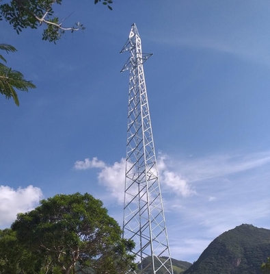 220KV 4 χάλυβας Q235 Q345 Q420 πύργων δικτυωτού πλέγματος μετάδοσης ποδιών